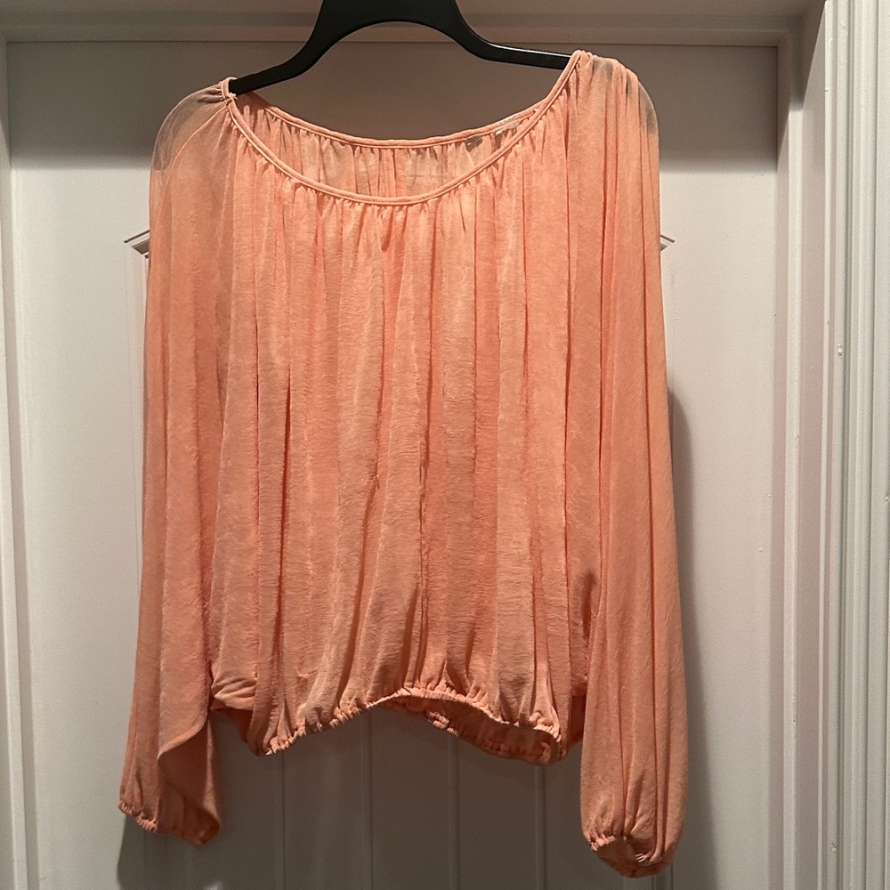 Peach Women's Top